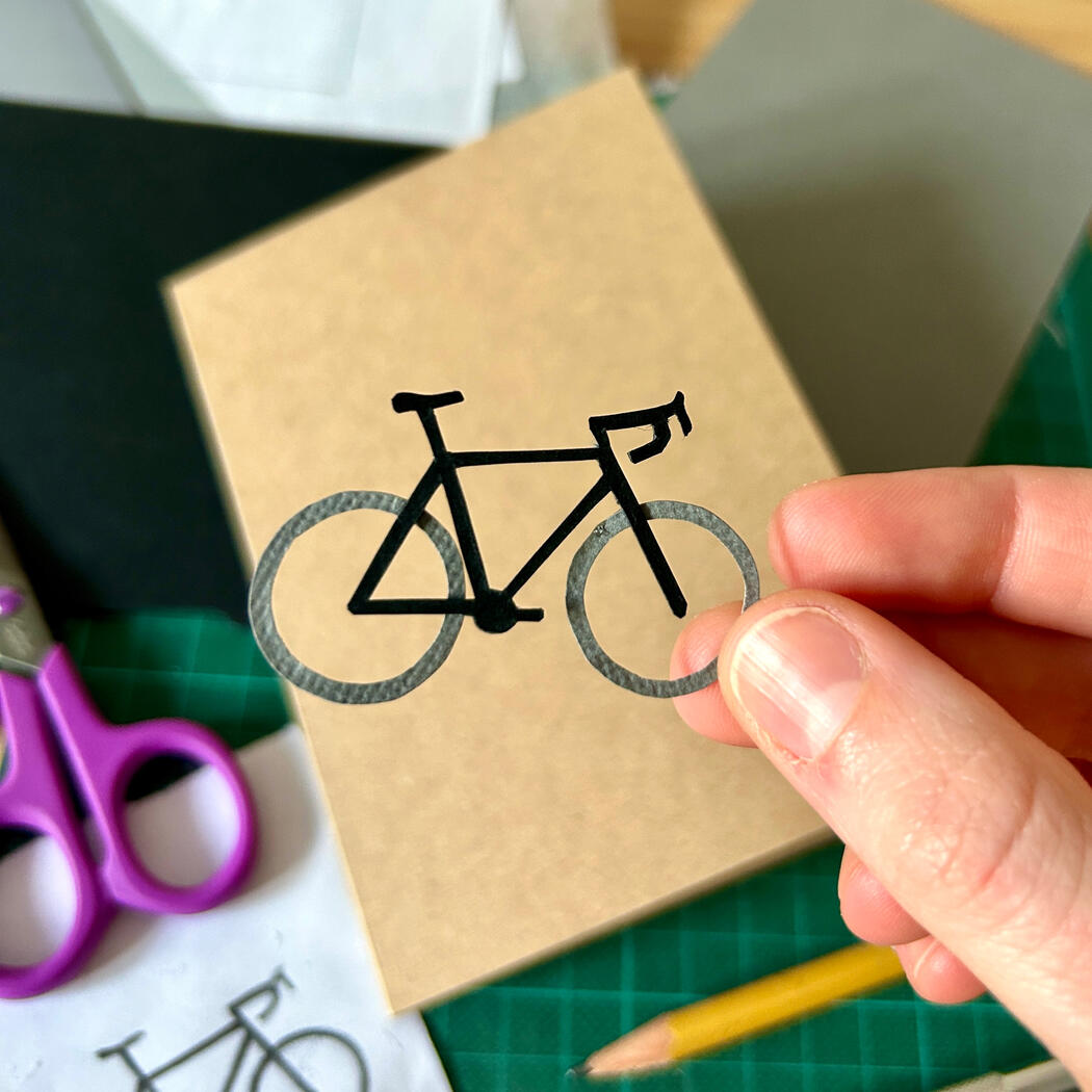 Paper bicycle Paper bicycle