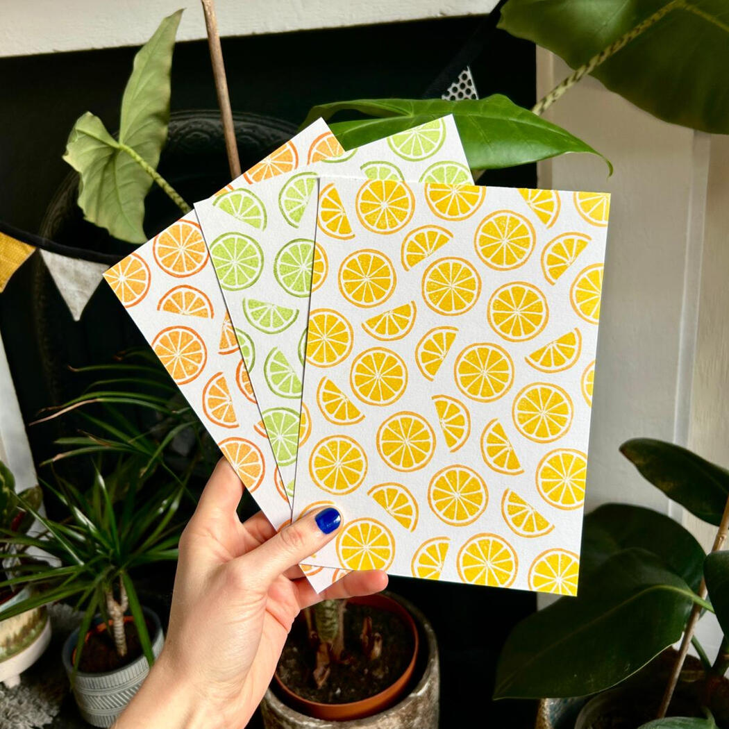 Orange, lime and lemon print Orange, lime and lemon print