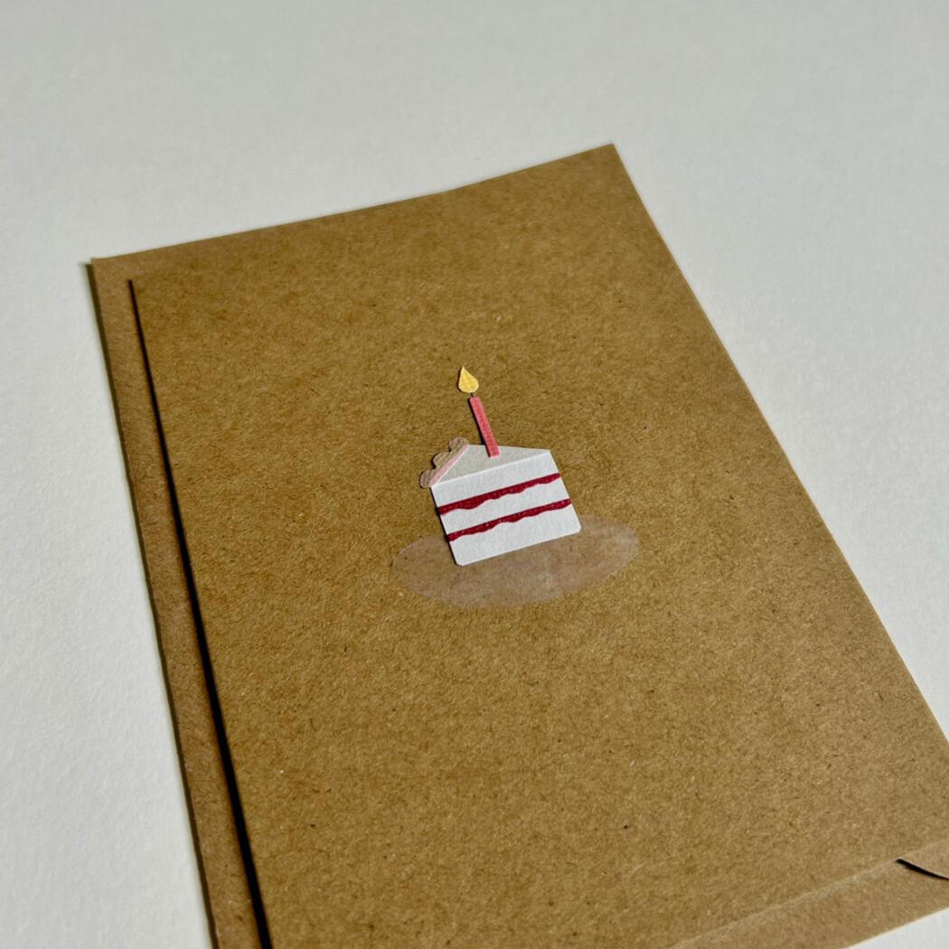 Birthday cake card Birthday cake card